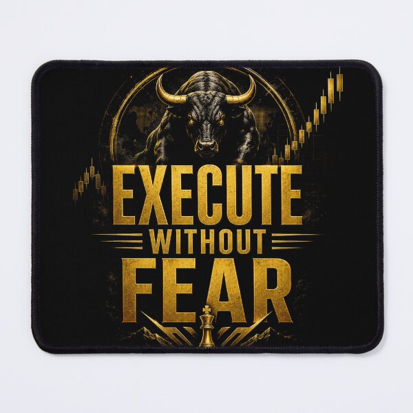 Item preview, Execute Without Fear Trading Motivation designed and sold by PipForgeStudio .