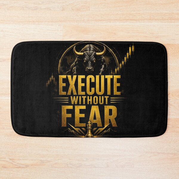 Item preview, Execute Without Fear Trading Motivation designed and sold by PipForgeStudio .