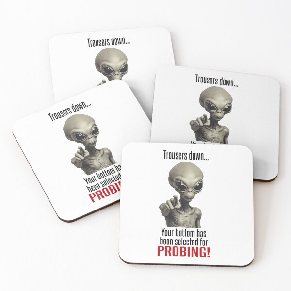 Item preview, Aliens Probe Bottoms! designed and sold by IanBakerToons.