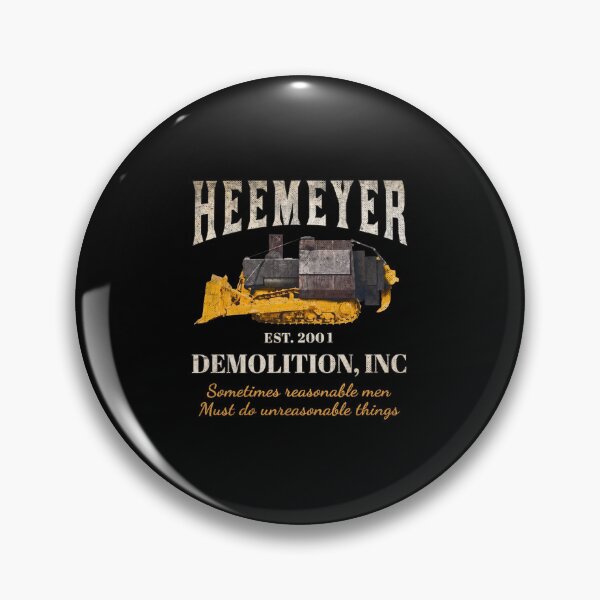 Item preview, Heemeyer Demolition Inc , Vintage Graphic Marvin Heemeyer designed and sold by ArtCreations79.