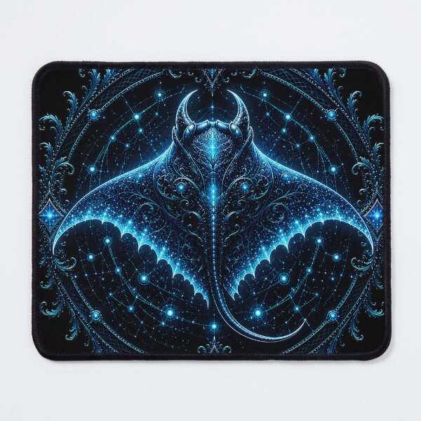Item preview, Azure Manta Ray designed and sold by RimoraArt.