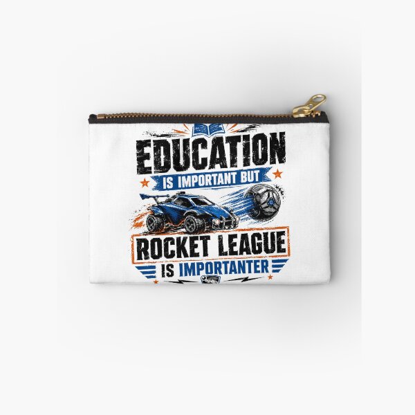 Item preview, Education Is Important But Rocket League Is Importanter Gamer Video Game Player Humor designed and sold by SkeletonsDanger.