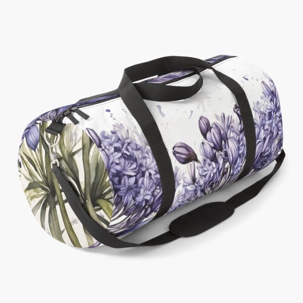 Item preview, Agapanthus Flower Watercolor Painting designed and sold by RawNaturePrints.