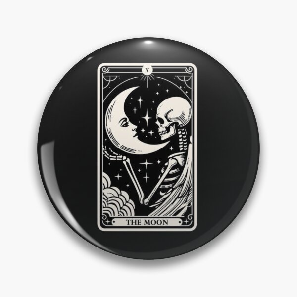 Item preview, Eternal Embrace: The Moon Tarot Card designed and sold by 63Hotpeppers.