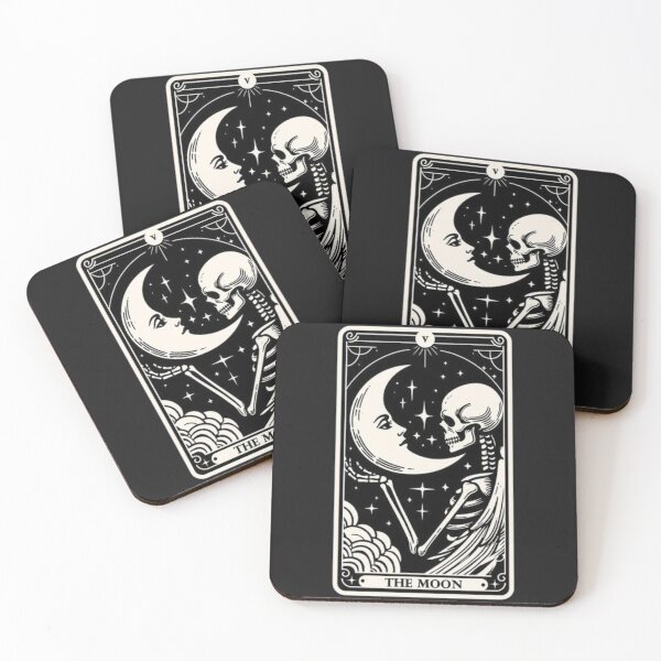 Item preview, Eternal Embrace: The Moon Tarot Card designed and sold by 63Hotpeppers.