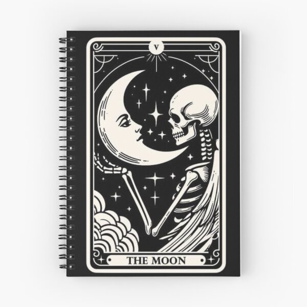 Item preview, Eternal Embrace: The Moon Tarot Card designed and sold by 63Hotpeppers.