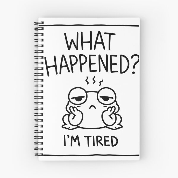 Item preview, Tired Frog designed and sold by ChocoMellowCo.