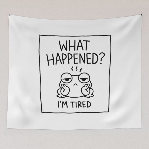 Item preview, Tired Frog designed and sold by ChocoMellowCo.