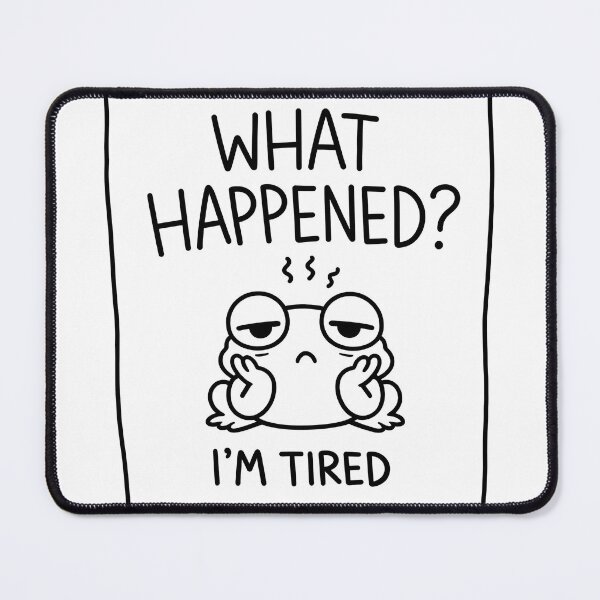 Item preview, Tired Frog designed and sold by ChocoMellowCo.