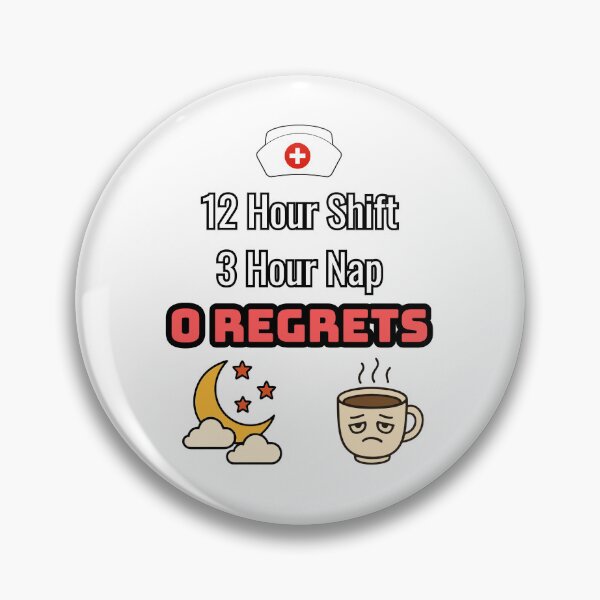 Item preview, Night Shift Nurse Humor designed and sold by MTDesignLab.