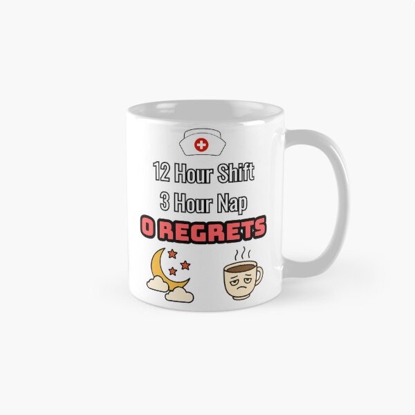 Item preview, Night Shift Nurse Humor designed and sold by MTDesignLab.