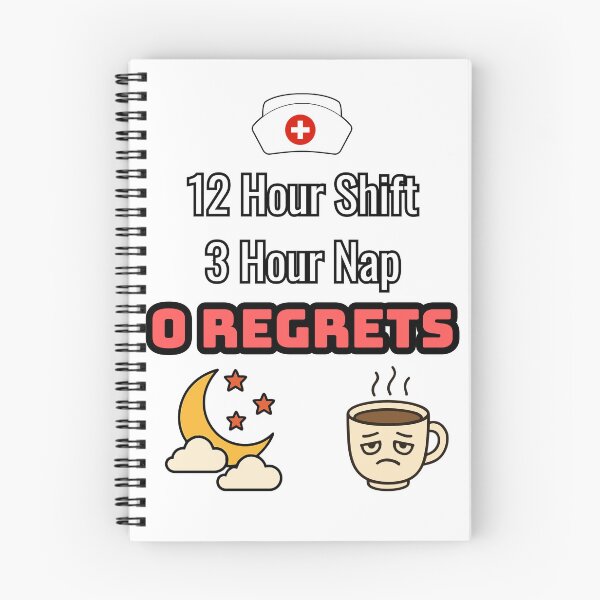 Item preview, Night Shift Nurse Humor designed and sold by MTDesignLab.
