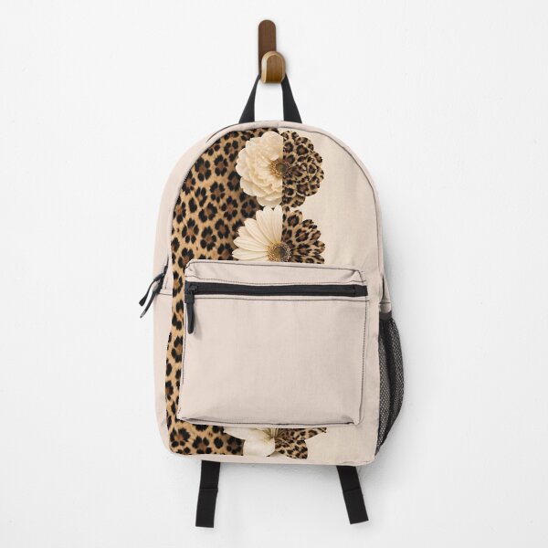 Item preview, Floral and Leopard Print Pattern Design designed and sold by Lucia Amaris Art.