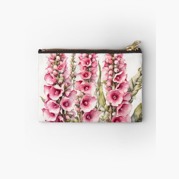Item preview, Foxglove Digitalis Watercolor Painting designed and sold by RawNaturePrints.