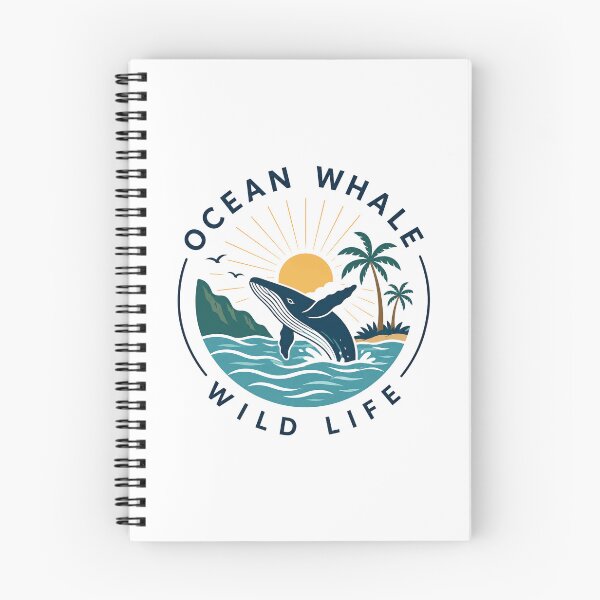 Item preview, Ocean Whale Wild Life Marine Animals Nature Lover Conservation designed and sold by SkeletonsDanger.