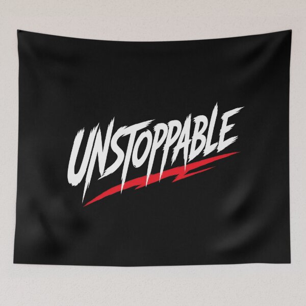 Item preview, Unstoppable Bold Gaming Typography designed and sold by Pixelarry.