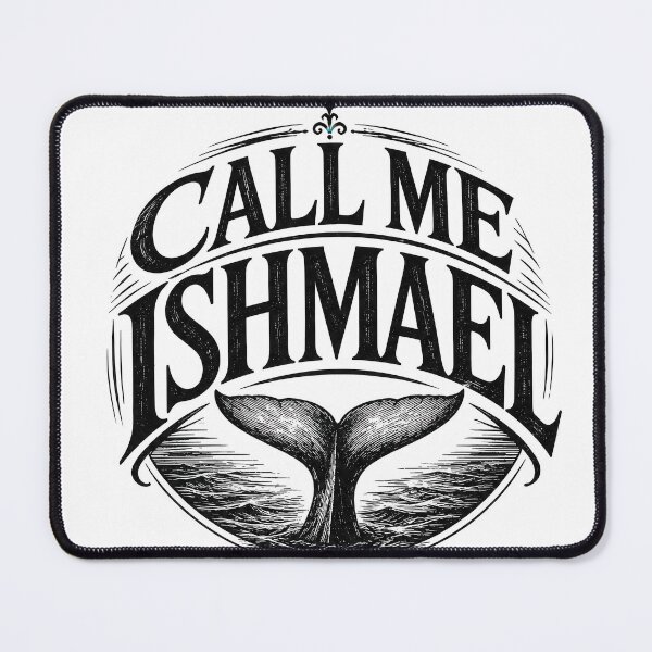 Item preview, Call Me Ishmael Literary Classic Quote designed and sold by Retr0Tshirts.