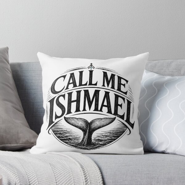 Item preview, Call Me Ishmael Literary Classic Quote designed and sold by Retr0Tshirts.