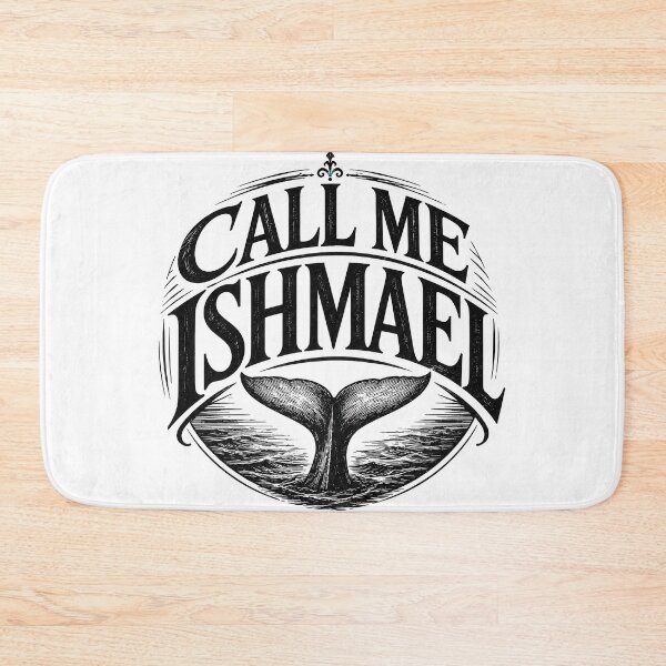 Item preview, Call Me Ishmael Literary Classic Quote designed and sold by Retr0Tshirts.