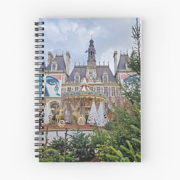Item preview, Paris Hotel de Ville before Christmas designed and sold by psychoshadow.