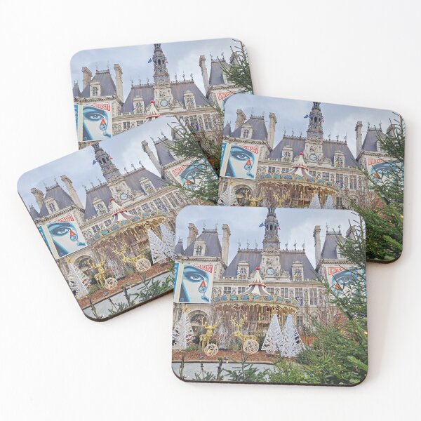 Item preview, Paris Hotel de Ville before Christmas designed and sold by psychoshadow.