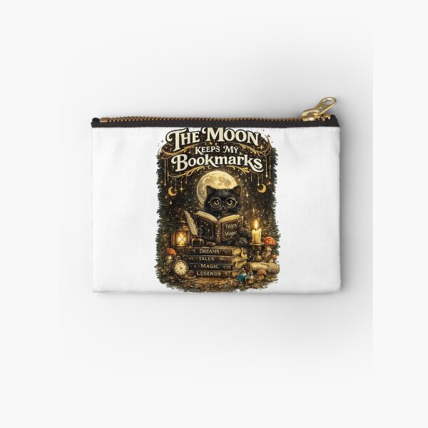 Item preview, The Moon Keeps My Bookmarks designed and sold by KADHomes.