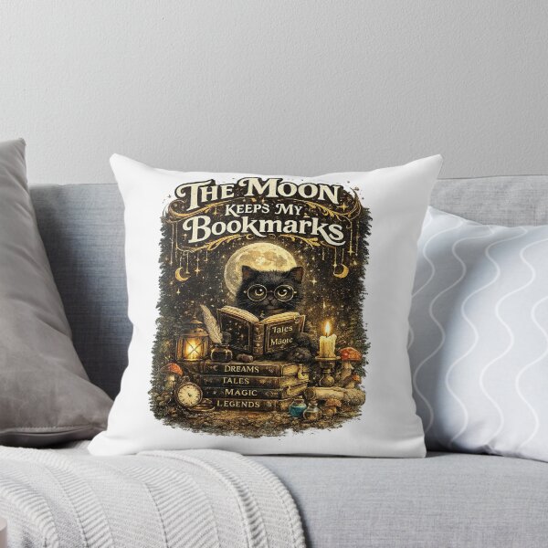 Item preview, The Moon Keeps My Bookmarks designed and sold by KADHomes.