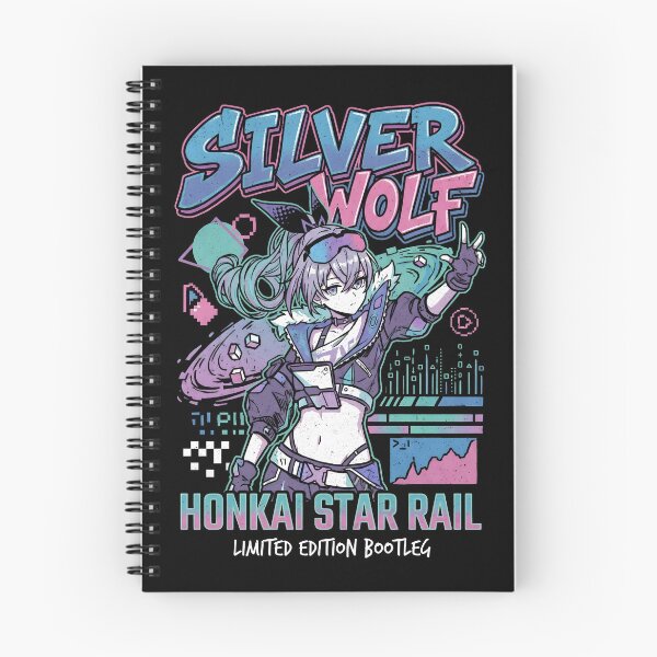 Item preview, Silver Wolf Honkai Star Rail Bootleg Gaming Graphic Tee designed and sold by Senpaiwaves.
