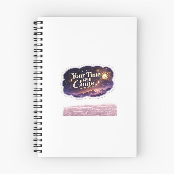 Item preview, Your Time Will Come Quote Sticker designed and sold by Chinnibujji.