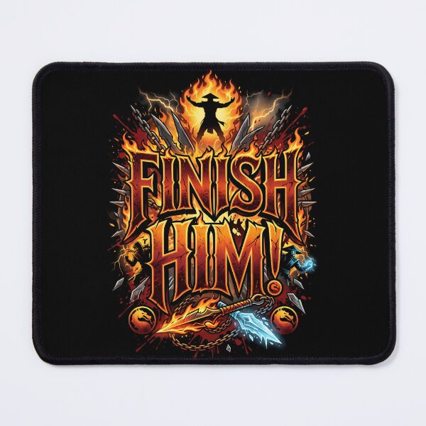 Item preview, Mortal Kombat Finish Him! designed and sold by Gabriela Mihai.