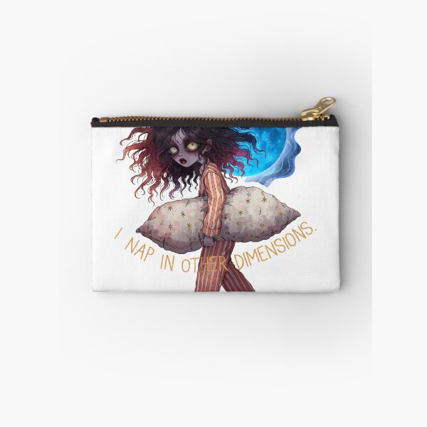 Item preview, Sleepy emo girl with pillow as PNG asset designed and sold by Creative88Art.