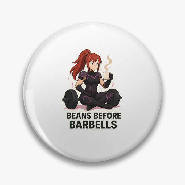 Item preview, Redhead Anime Gym Girl Coffee Lover Fitness Quote Design designed and sold by Selene Studio.