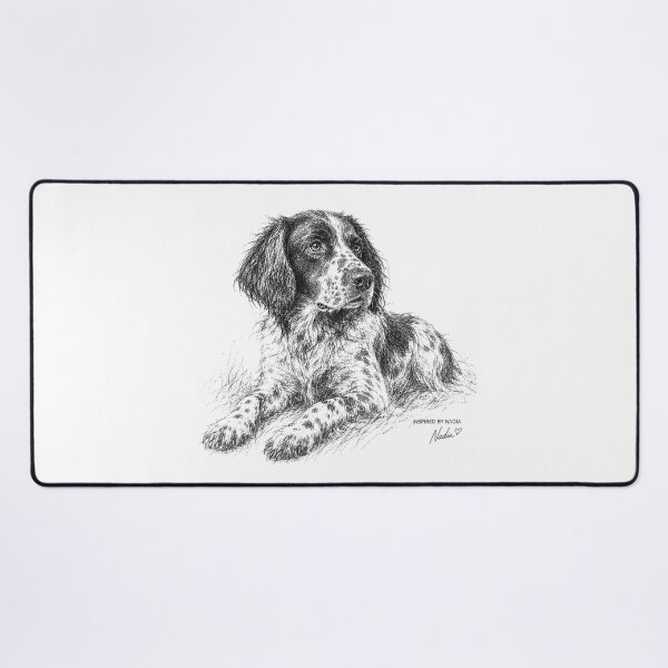 Item preview, Inspired Dog Sketch Collection #003 | Small Münsterländer designed and sold by PH Creator Studio.
