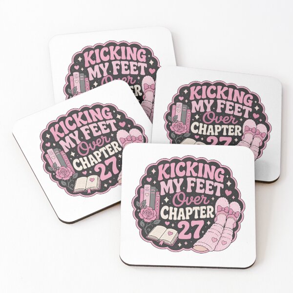 Item preview, Kicking my feet over chapter 27 - bookish designed and sold by Chaotically Cutee.