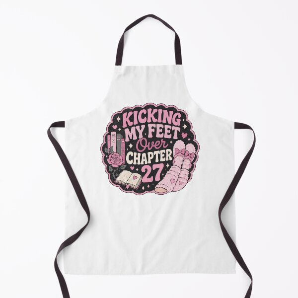 Item preview, Kicking my feet over chapter 27 - bookish designed and sold by Chaotically Cutee.
