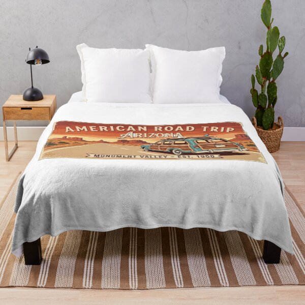Item preview, Monument Valley Woody Wagon Vintage Road Trip Art designed and sold by Normandy Road Heritage.