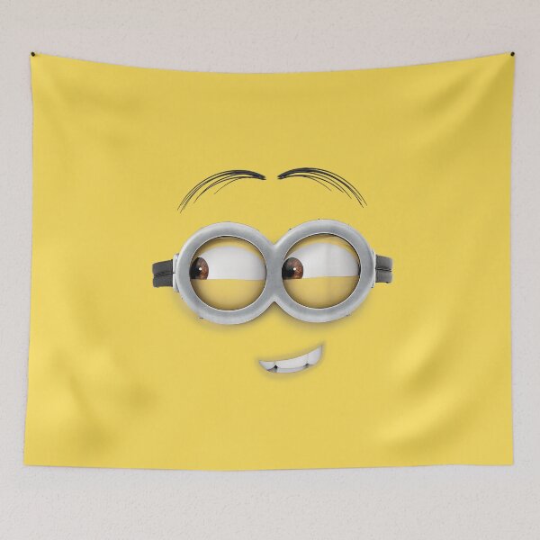 Item preview, Despicable Me Minions Side Eye Smirk Face Funny Cartoon Graphic T-Shirt designed and sold by Zumbiavia.