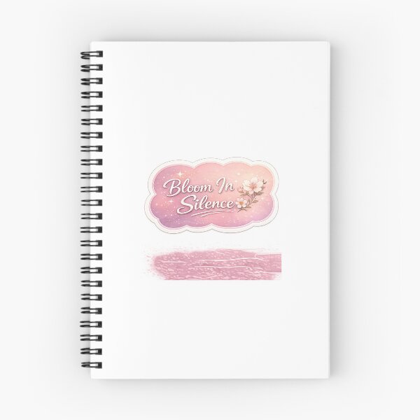 Item preview, Bloom In Silence Deep Quote Sticker designed and sold by Chinnibujji.