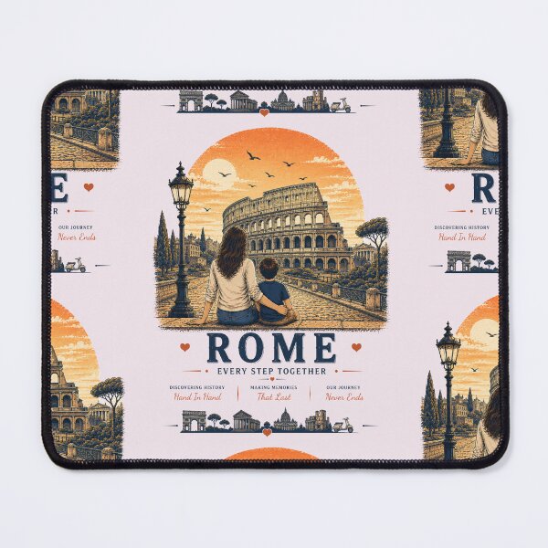 Item preview, Rome Mother Son Duo Every Step Together designed and sold by BagFactoryUK.