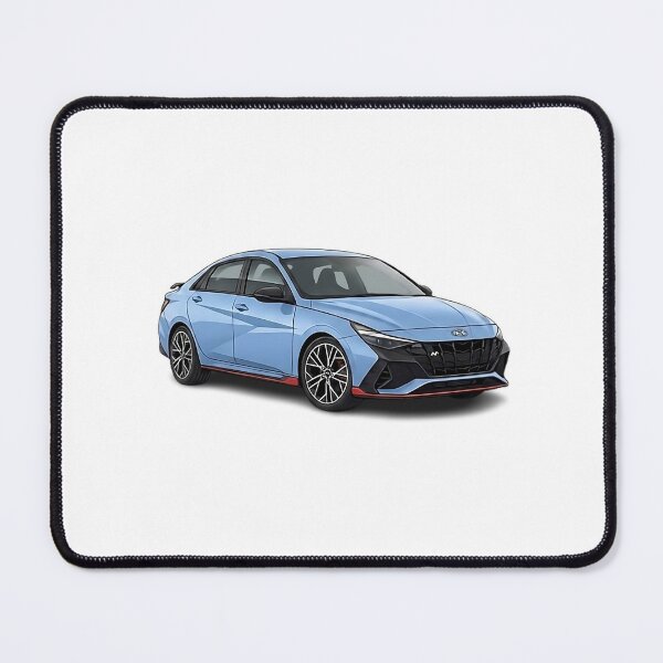 Item preview, Hyundai i30 Sedan N / Elantra N Performance Vector Art Performance Blue designed and sold by DrivePosters.