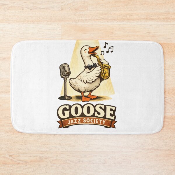 Item preview, Goose Jazz Society Whimsical Studio Mascot designed and sold by TheRealTaria.