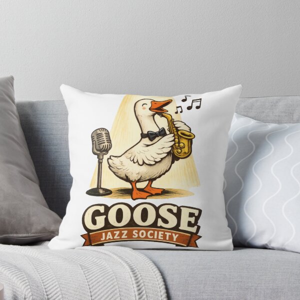 Item preview, Goose Jazz Society Whimsical Studio Mascot designed and sold by TheRealTaria.
