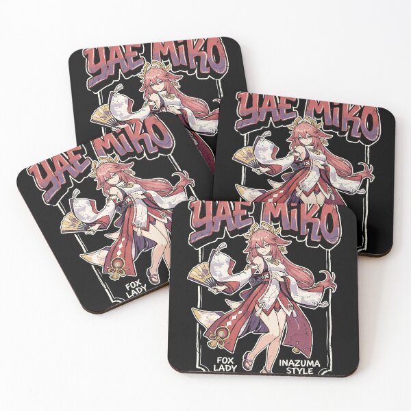 Item preview, Yae Miko Genshin Impact Bootleg Gaming Graphic Tee designed and sold by Senpaiwaves.