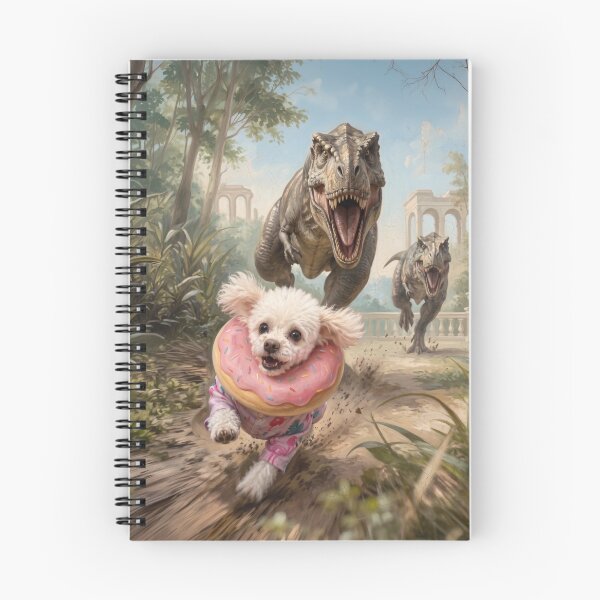Item preview, Donut Dog Dino Escape designed and sold by Anatolii_Kys.