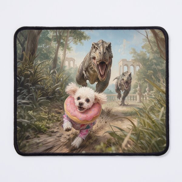 Item preview, Donut Dog Dino Escape designed and sold by Anatolii_Kys.