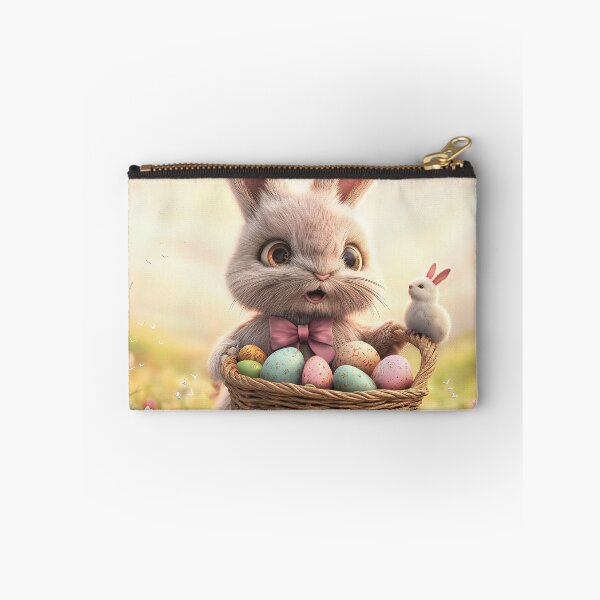 Item preview, Light gray fluffy rabbit designed and sold by FluffyGallery.