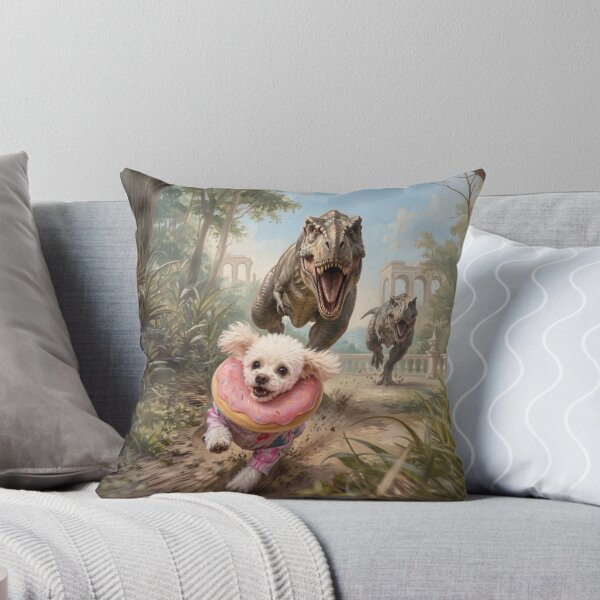 Item preview, Donut Dog Dino Escape designed and sold by Anatolii_Kys.