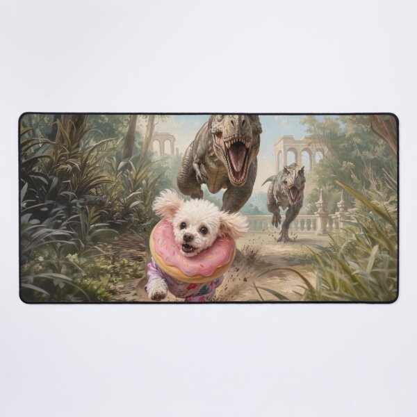 Item preview, Donut Dog Dino Escape designed and sold by Anatolii_Kys.