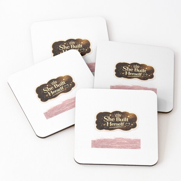 Item preview, She Built Herself Empowering Sticker designed and sold by Chinnibujji.