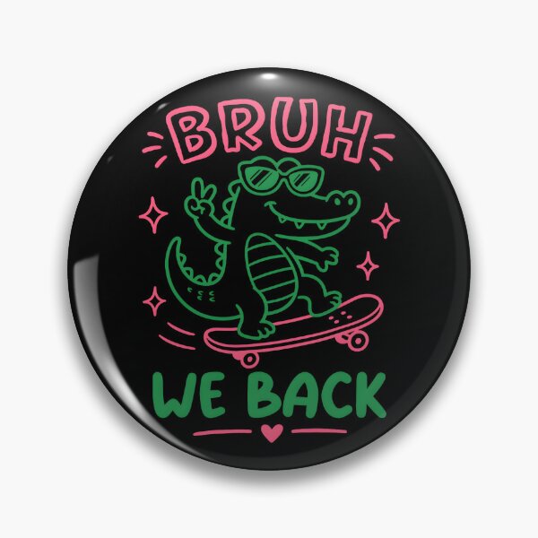 Item preview, Bruh We Back Back to School Alligator Funny Teacher Student designed and sold by herbwaters.